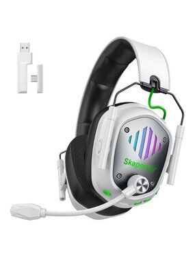 Wireless Gaming Headset PC PS5 PS4 Switch Mac Mobile USB Type-C ENC Mic RGB